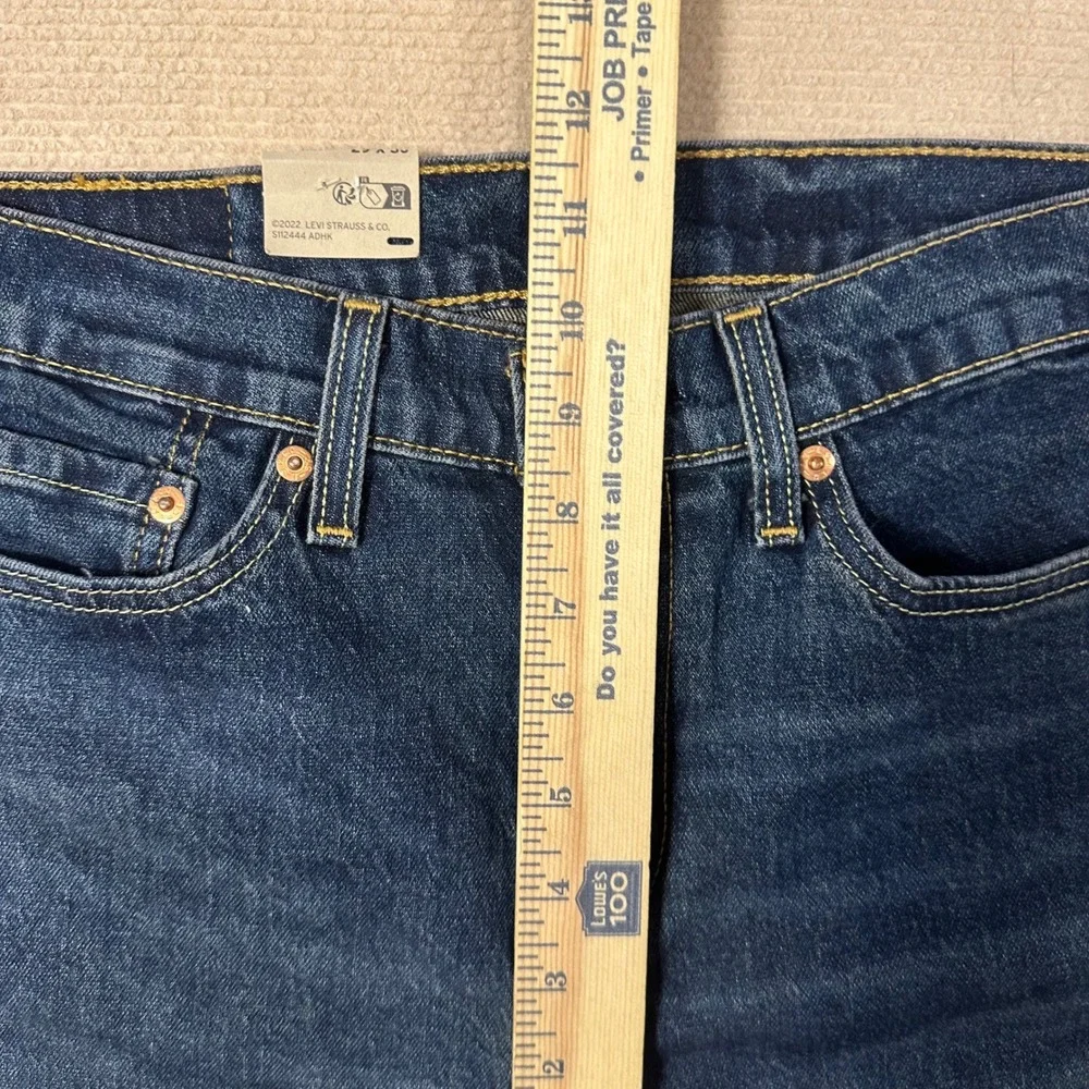 Levi's 510 Jeans NWT Mens 29x29 Skinny Dark Wash Blue Stretch Denim (Tag 29x30)